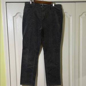 Talbots Woman’s Dark Gray Corduroy Pants